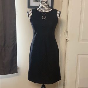 Elegant sleeveless black dress